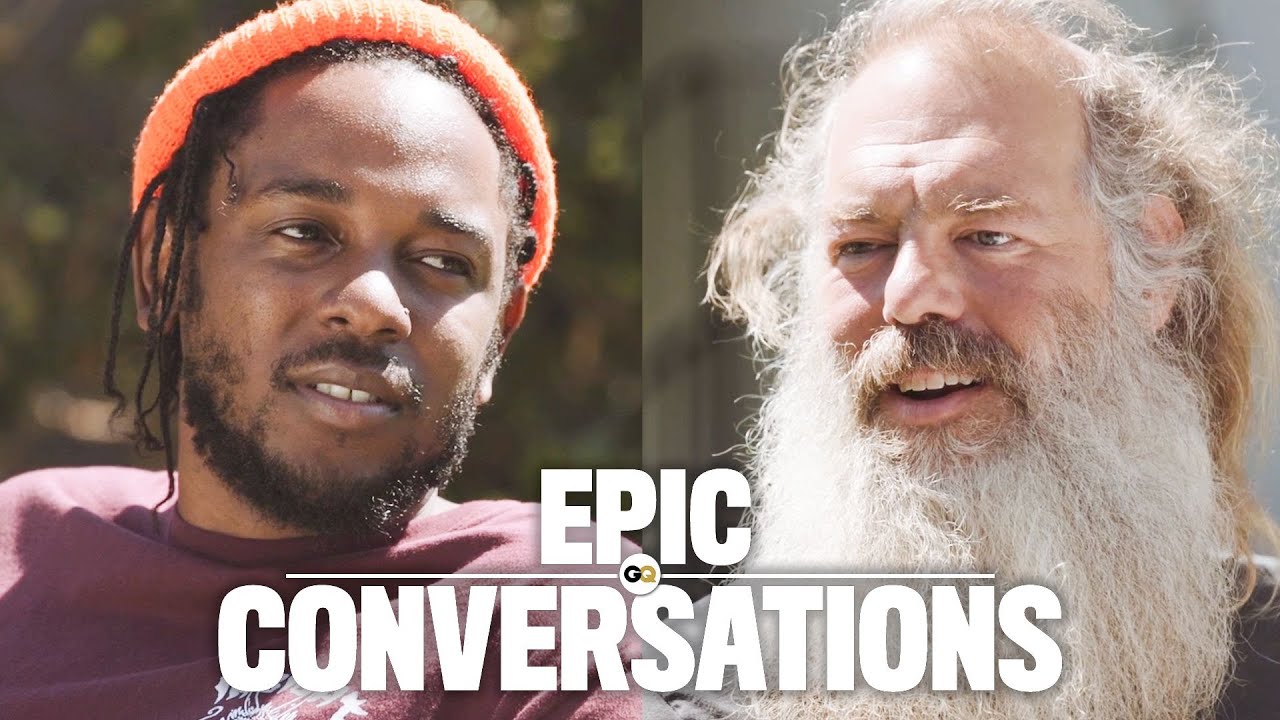 Kendrick Lamar Meets Rick Rubin and They Have an Epic Conversation | GQ