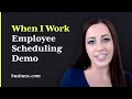 When I Work Review: Employee Scheduling Demo