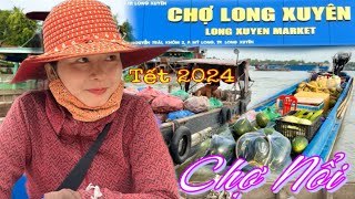 Về AN GIANG Ghé Thăm Chợ “LONG XUYÊN” Ai Cũng Dễ Thương Và Thân Thiện | TKG