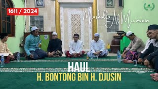 Haul - H. Bontong bin H. Djusin ke 13 di Musholla Al Mu'minin