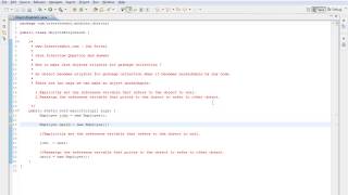 HOW TO MAKE JAVA OBJECTS ELIGIBLE FOR GARBAGE COLLECTION