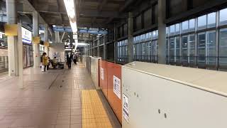 新幹線かがやき508号W7系 金沢駅に入線/ 北陸新幹線 金沢947発(東京行)