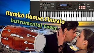 Humko Humise Churalo | Keyboard Dholak Instrumental By Raju | Pls use 🎧🎧