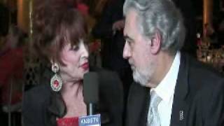 PLACIDO DOMINGO AND MARCI WEINER INTERVIEW.