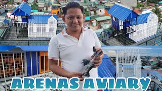 DREAM LOFT NI MR. BLACK HANDSOME NG CALOOCAN| ARENAS AVIARY |MADE BY MHARK AGUILUZ LOFT MAKER