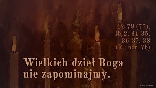 #PsalmResponsoryjny | 14 września 2024