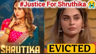 🔴SHRUTHIKA EVICTED 😭JUSTICE FOR SHRUTHIKA 🙏#biggboss18#shrutikaarjun#justiceforshruthika@Jenyfocus