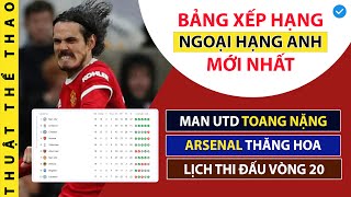 Bảng xếp hạng Ngoại hạng Anh mới nhất | MU TOANG RỒI | Lịch thi đấu vòng Premier League 2021/2022
