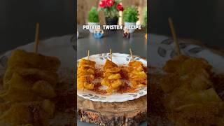 Trending recipe of crispy potato twister #shorts #potato #recipe #crispy #snacks