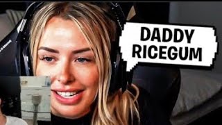 RICEGUM REACTS TO CORINNA KOPF CALLING HIM DADDY 😳😍