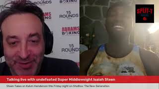 Isaiah Steen Previews his ShoBox main event against Kalvin Henderson