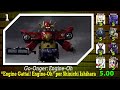 tokucenter top 45 mechas theme party ranks