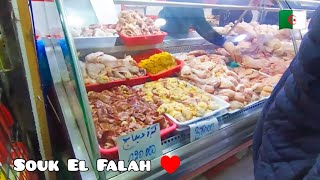 Sidi Bel Abbès centre ville Souk El Falah ♥️ 22 02 2024 سوق الفلاح سيدي بلعباس وسط المدينة