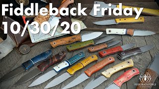 Fiddleback Friday 10/30/20 - Fiddleback Forge Handmade Knives