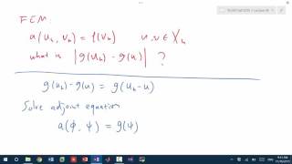 MIT Numerical Methods for PDEs Lecture 18: FEM Error Analysis in Linear Functionals