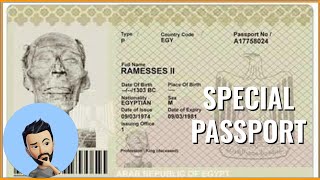 Pharaoh Ramesses II's Passport