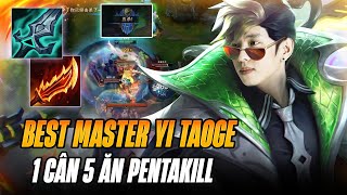 BOY1CHAMP MASTER YI - TAOGE VÀ CÙNG GIÁO ÁN ĐI RỪNG VÉT MẠNG GÁNH TEAM CỰC KHÉT