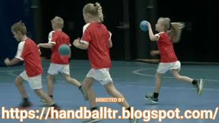 Handball training Danish school for the age of 7 years part 1
