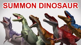 Summon dinosaur 2 legs clan - from Dnomaster