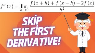 The SECRET Formula for the SECOND Derivative!