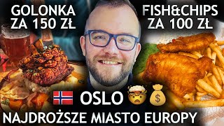 JEDYNA TAKA GOLONKA (CHRUPIĄCA)! CENY w OSLO: lokalne jedzenie i restauracje (NORWEGIA 2021) | 459