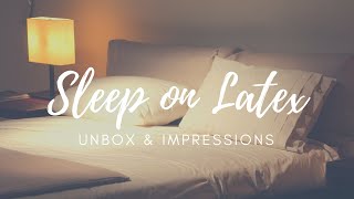 Sleep on Latex Mattress Topper:  Unbox \u0026 Real Usage Impressions