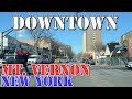 Mount Vernon - New York - 4K Downtown Drive