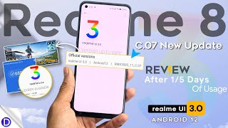 Realme 8 realme UI 3.0 Stable Update C.07 | realme 8 C.07 Update Full Review | Features \u0026 Bugs ⚡⚡