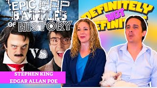 Epic Rap Battles of History Stephen King vs Edgar Allan Poe Reaction