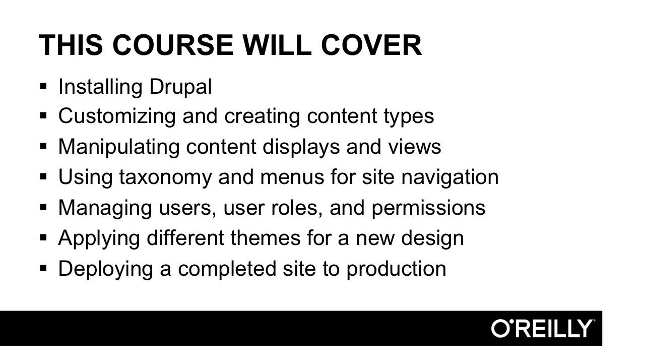 Learning Drupal 8 Tutorial Introduction Youtube