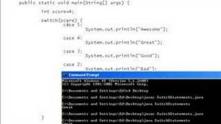 Java Video Tutorial 7: Switch Statements