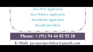 JAVA PROJECT CODE IN LONDON