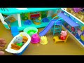 113 minutes satisfying with unboxing cute peppa s cruise ship playset peppa pig waterpark playset