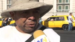 Habitantes de Soyapango protestan contra los nuevos recorridos de buses.