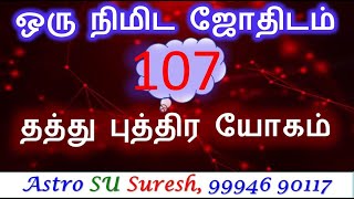 தத்து புத்திர யோகம் | #107 | One Minute Astrology | Astrology