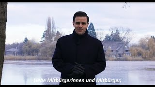 Neujahrsgrüße 2023 von Bürgermeister Claudio Provenzano  |  Stadt Garbsen