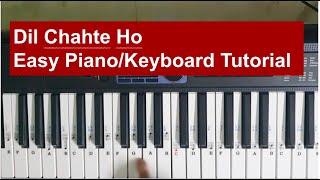 Dil Chahte Ho | Piano Lesson | Jubin Nautiyal, Mandy Takhar | Navjit Buttar | Bhushan Kumar