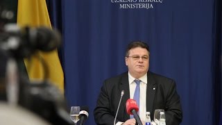 Užsienio reikalų ministro L. Linkevičiaus metinė spaudos konferencija