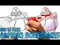 How to Draw Captain Underpants - Easy Drawing Lesson (Narrated)