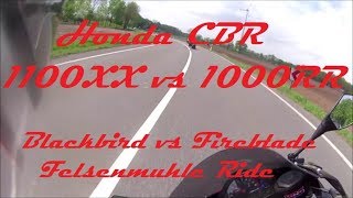 Honda CBR 1100XX Blackbird & CBR 1000RR, Fast Felsenmuhleride :P