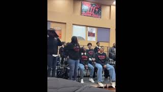 Watch to the end: CAU Choir Rehearses ‘Even Me’ Featuring Lead Singer Marcia Bibbins