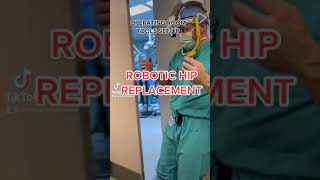 Robotic Hip Surgical Instruments #orthopedics #operatingroom #surgeon