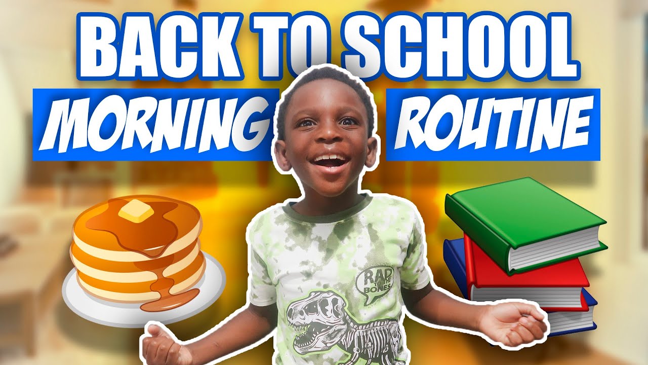 Back To School Morning Routine Grwm For First Day Of School Youtube