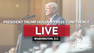 LIVE: President Trump Holds a Major Press Conference on Tariffs - 2/13/25