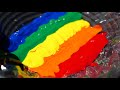 Rainbow Paint on a Speaker - 12,500fps - The Slow Mo Guys