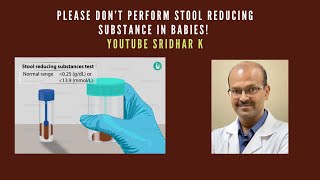 Please don’t perform stool reducing substance in babies! #lactoseintolerance #lactose #stooltest