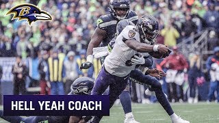 Lamar Jackson Tells John Harbaugh to Go For It On Fourth Down | Baltimore Ravens