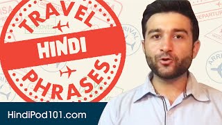 All Travel Phrases You Need in Hindi! Learn Hindi in 20 Minutes!