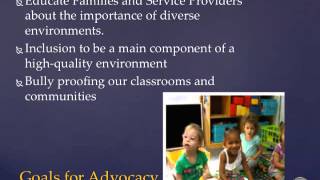 Inclusion in Early Childhood Education