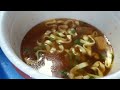 夜食動画　白い力もち　うどん　マルちゃん カップラーメン instant cup ramen udon with rice cake